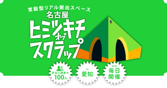 実験型リアル脱出スペース 名古屋ヒミツキチオブスクラップ
